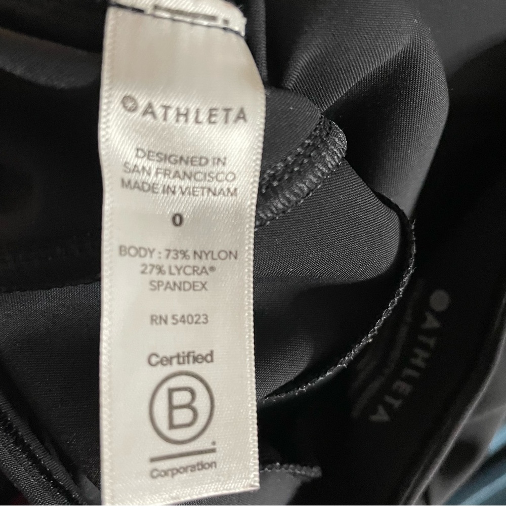 Athleta Black Stellar Novelty Trouser Commute Work Travel Pant - Picture 10 of 10